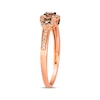 Thumbnail Image 2 of Le Vian Diamond Ring 3/8 ct tw 14K Strawberry Gold