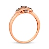 Thumbnail Image 3 of Le Vian Diamond Ring 3/8 ct tw 14K Strawberry Gold