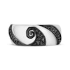 Thumbnail Image 4 of Disney Treasures Men's The Nightmare Before Christmas Black Diamond Spiral Ring 1/4 ct tw Sterling Silver