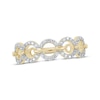 Thumbnail Image 1 of Diamond Circles Link Ring 1/4 ct tw 10K Yellow Gold