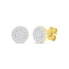 Thumbnail Image 0 of Lab-Grown Diamonds by KAY Multi-Stone Stud Earrings 1/5 ct tw 10K Yellow Gold