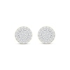 Thumbnail Image 1 of Lab-Grown Diamonds by KAY Multi-Stone Stud Earrings 1/5 ct tw 10K Yellow Gold