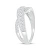 Thumbnail Image 2 of Lab-Grown Diamonds by KAY Crossover Ring 5/8 ct tw 10K White Gold