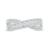 Thumbnail Image 4 of Lab-Grown Diamonds by KAY Crossover Ring 5/8 ct tw 10K White Gold