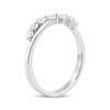 Thumbnail Image 1 of Lab-Created Diamonds by KAY Crossover Wave Fashion Ring 1/4 ct tw 10K White Gold