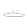 Thumbnail Image 1 of Lab-Grown Diamonds by KAY Line Bracelet 1/2 ct tw 10K White Gold 7.25&quot;