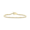 Thumbnail Image 0 of Lab-Grown Diamonds by KAY Line Bracelet 1/2 ct tw 10K Yellow Gold 7.25"