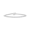 Thumbnail Image 0 of Lab-Created Diamonds by KAY Marquise-Cut Diamond Bracelet 2-1/2 ct tw 10K White Gold 7"