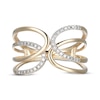 Thumbnail Image 3 of Diamond Looping Fashion Ring 1/10 ct tw 10K Yellow Gold