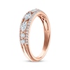 Thumbnail Image 2 of Marquise & Round-Cut Diamond Anniversary Ring 5/8 ct tw 14K Rose Gold