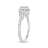 Thumbnail Image 2 of Diamond Bypass Promise Ring 1/4 ct tw 10K White Gold