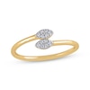 Thumbnail Image 1 of Multi-Diamond Marquise Ring 1/15 ct tw 10K Yellow Gold