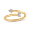 Thumbnail Image 1 of Multi-Diamond Arrow Ring 1/20 ct tw 10K Yellow Gold