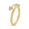 Thumbnail Image 2 of Multi-Diamond Arrow Ring 1/20 ct tw 10K Yellow Gold