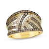 Thumbnail Image 1 of Le Vian Diamond Concave Ring 1 ct tw 14K Honey Gold