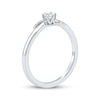 Thumbnail Image 2 of Lab-Grown diamonds by KAY Swirl Promise Ring 1/5 ct tw 10K White Gold