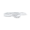 Thumbnail Image 2 of Lab-Created Diamonds by KAY Swirl Promise Ring 1/5 ct tw 10K White Gold