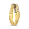 Thumbnail Image 2 of Le Vian Diamond Crossover Ring 1/3 ct tw 14K Honey Gold