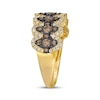 Thumbnail Image 1 of Le Vian Chocolate Waterfall Diamond Ring 1 ct tw 14K Honey Gold