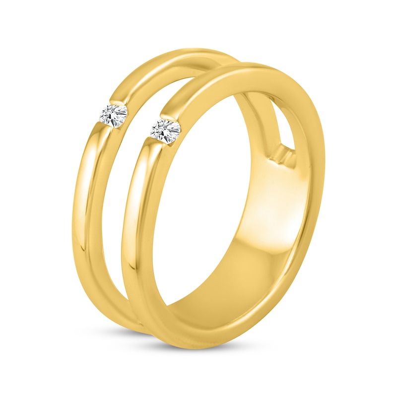 Main Image 2 of Diamond Faux-Stack Toe Ring 1/20 ct tw 10K Yellow Gold