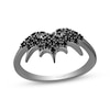 Thumbnail Image 0 of Disney Treasures The Nightmare Before Christmas Black Diamond Bat Ring 1/5 ct tw Sterling Silver Size 7
