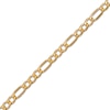 Thumbnail Image 2 of Hollow Figaro Chain Necklace 3.5mm 14K Yellow Gold 24&quot;