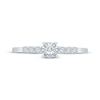 Thumbnail Image 3 of Diamond Promise Ring 1/10 ct tw Sterling Silver