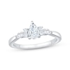 Thumbnail Image 1 of Lab-Grown Diamonds by KAY Pear-Shaped Engagement Ring 3/4 ct tw 14K White Gold