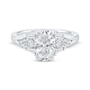 Thumbnail Image 3 of Lab-Grown Diamonds by KAY Oval-Cut Engagement Ring 2 ct tw 14K White Gold