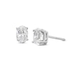 Thumbnail Image 0 of Lab-Grown Diamonds by KAY Oval-Cut Solitaire Stud Earrings 1 ct tw 14K White Gold (F/SI2)