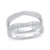 Thumbnail Image 1 of Round-Cut Diamond Enhancer Ring 3/4 ct tw 14K White Gold