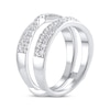 Thumbnail Image 2 of Round-Cut Diamond Enhancer Ring 3/4 ct tw 14K White Gold