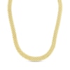 Thumbnail Image 0 of Woven Hollow Chain Necklace 14K Yellow Gold 18"