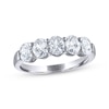 Thumbnail Image 0 of THE LEO Legacy Lab-Grown Diamond Oval-Cut Anniversary Band 2 ct tw 14K White Gold