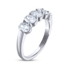 Thumbnail Image 1 of THE LEO Legacy Lab-Grown Diamond Oval-Cut Anniversary Band 2 ct tw 14K White Gold