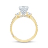 Thumbnail Image 3 of Monique Lhuillier Bliss Round-Cut Lab-Grown Diamond Engagement Ring 2 ct tw 18K Yellow Gold