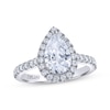 Thumbnail Image 1 of THE LEO Legacy Lab-Grown Diamond Pear-Shaped Engagement Ring 2 ct tw 14K White Gold