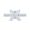 Thumbnail Image 4 of Monique Lhuillier Bliss Princess-Cut Lab-Grown Diamond Engagement Ring 3-5/8 ct tw 18K White Gold