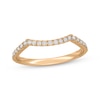 Thumbnail Image 1 of Neil Lane Artistry Lab-Grown Diamond Contour Wedding Band 1/4 ct tw 14K Yellow Gold