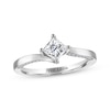 Thumbnail Image 4 of THE LEO Diamond Princess-Cut Twist Engagement Ring 5/8 ct tw 14K White Gold