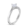 Thumbnail Image 5 of THE LEO Diamond Princess-Cut Twist Engagement Ring 5/8 ct tw 14K White Gold