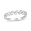 Thumbnail Image 1 of Diamond Leaf Ring 1/20 ct tw Sterling Silver