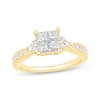 Thumbnail Image 1 of Princess-Cut Diamond Engagement Ring 1 ct tw 14K Yellow Gold