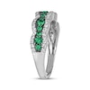 Thumbnail Image 1 of Le Vian Emerald Waterfall Ring 1/3 ct tw Diamonds 14K Vanilla Gold