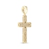 Thumbnail Image 3 of Diamond Cross Charm 2 ct tw 10K Yellow Gold