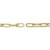 Thumbnail Image 3 of Hollow Paperclip Chain Bracelet 7.7mm 10K Yellow Gold 7.5&quot;