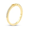 Thumbnail Image 2 of Diamond Heart & Infinity Symbol Open Fashion Ring 1/10 ct tw 10K Yellow Gold