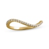 Thumbnail Image 1 of STUDIO BY KAY Diamond Wavy Ring 1/8 ct tw 24K Yellow Gold Vermeil Sterling Silver