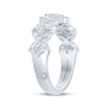 Thumbnail Image 2 of Monique Lhuillier Bliss Marquise & Round-Cut Lab-Grown Diamond Anniversary Ring 7/8 ct tw 18K White Gold