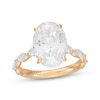 Thumbnail Image 1 of Neil Lane Artistry Oval-Cut Lab-Grown Diamond Engagement Ring 6 ct tw 14K Yellow Gold